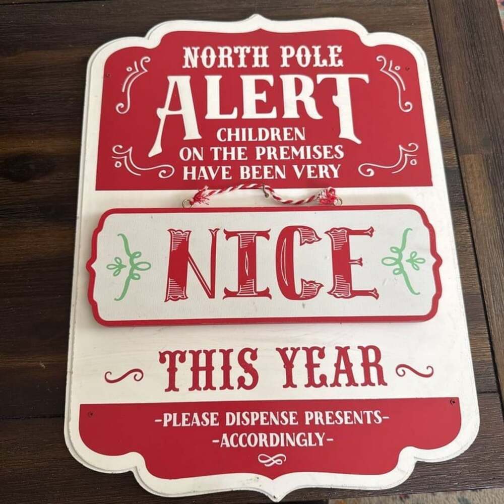 Special Notice To Santa Sign – ,